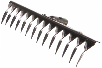 Витые грабли СИБРТЕХ 14 зубьев, 340 мм, нержавеющая сталь, без черенка Россия 61759