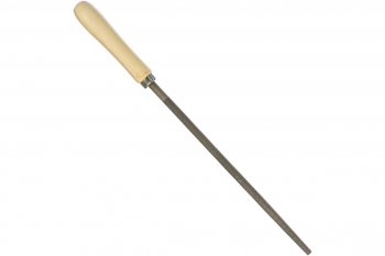 Круглый напильник СИБРТЕХ 250 мм, деревянная ручка 16129