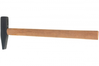 Слесарный молоток 300 г, квадратный боек, деревянная рукоятка СИБРТЕХ 10214